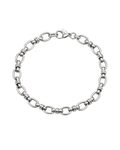 Cleo Bracelet – brățară argintie oval link din oțel inoxidabil 316L | Sanni