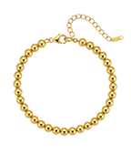Ora Bracelet – brățară gold cu bile din oțel inoxidabil cu finisaj 18K PVD | Sanni