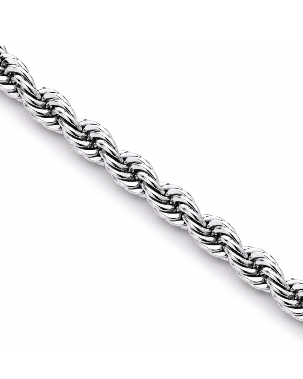 Riva Chain – detaliu lănțișor rope chain din oțel inoxidabil 316L | Sanni