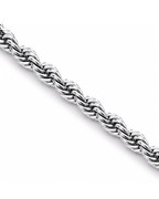 Riva Chain – detaliu lănțișor rope chain din oțel inoxidabil 316L | Sanni
